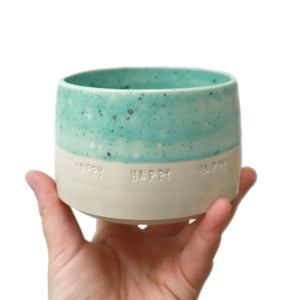Happy Happy Happy pots (M) (AW21)
