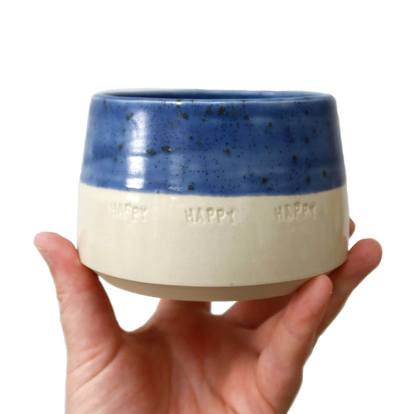 Happy Happy Happy pots (M)