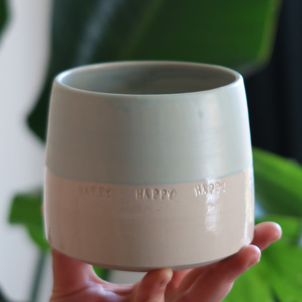 Happy Happy Happy pots (L) (SS21)
