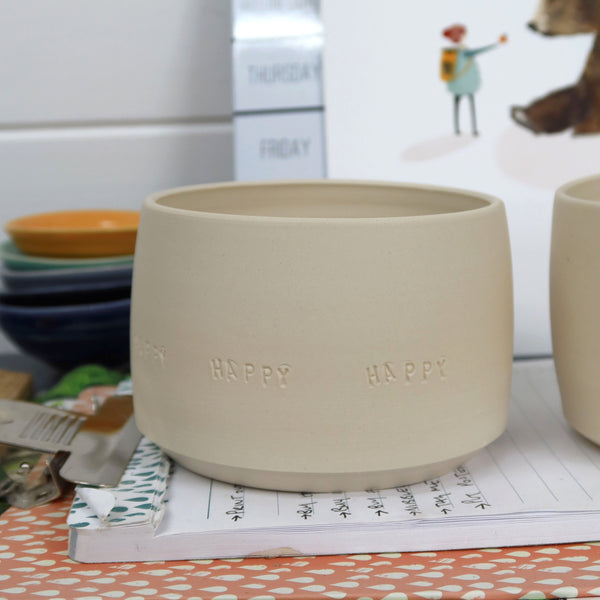Happy Happy Happy pots (S) (AW21)