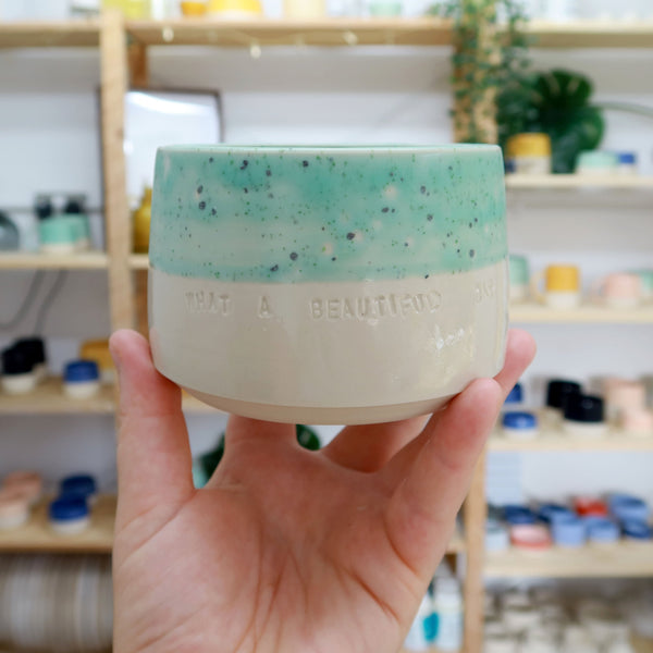 'What a Beautiful Day' pots (S) (AW21)