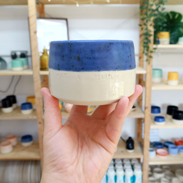 'What a Beautiful Day' pots (M) (AW21)